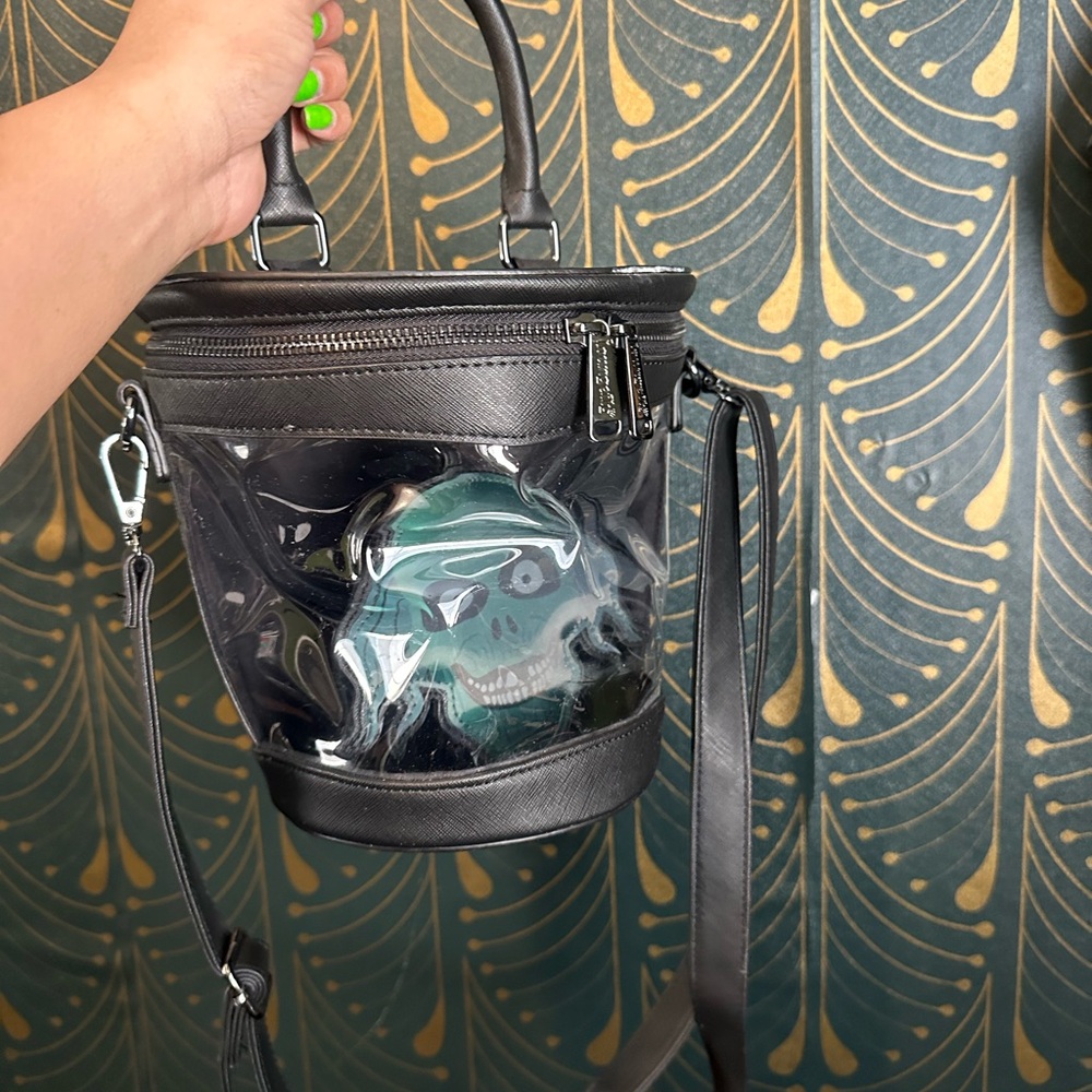 🖤💜Loungefly Hatbox Ghost Bucket Bag💜🖤